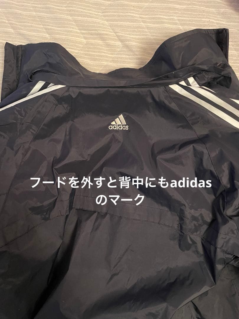 ヴィンテージ adidas ベンチコート 裏ボア ドカジャン レトロ 激レア