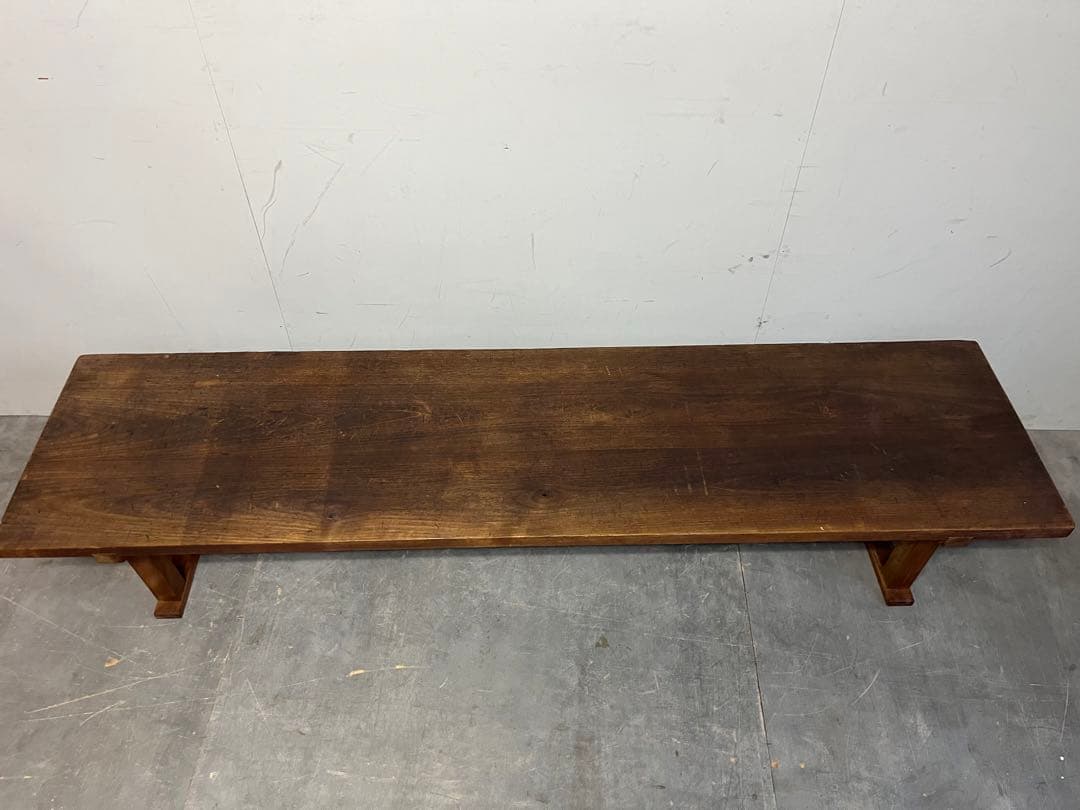 アンティーク 長机 ローテーブル 裁ち台 無垢材 テレビ台 ローボード