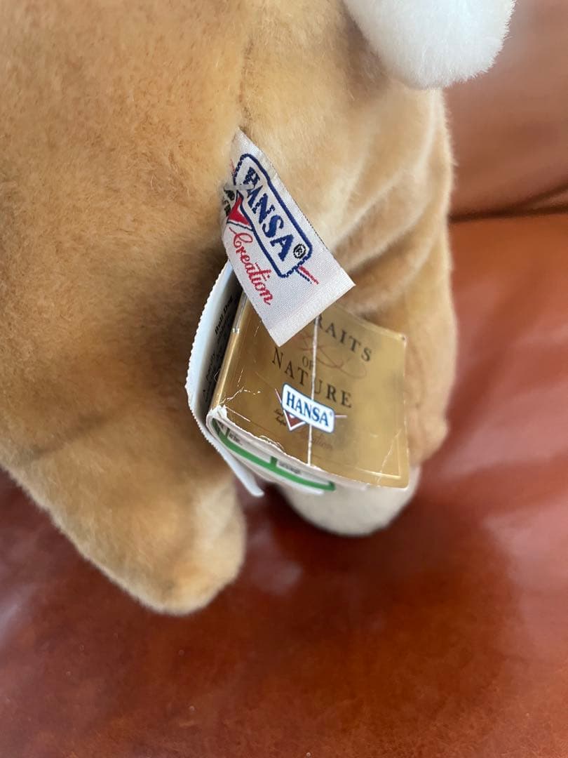 HANSA ブリティッシュブルドッグ ぬいぐるみ 実物大