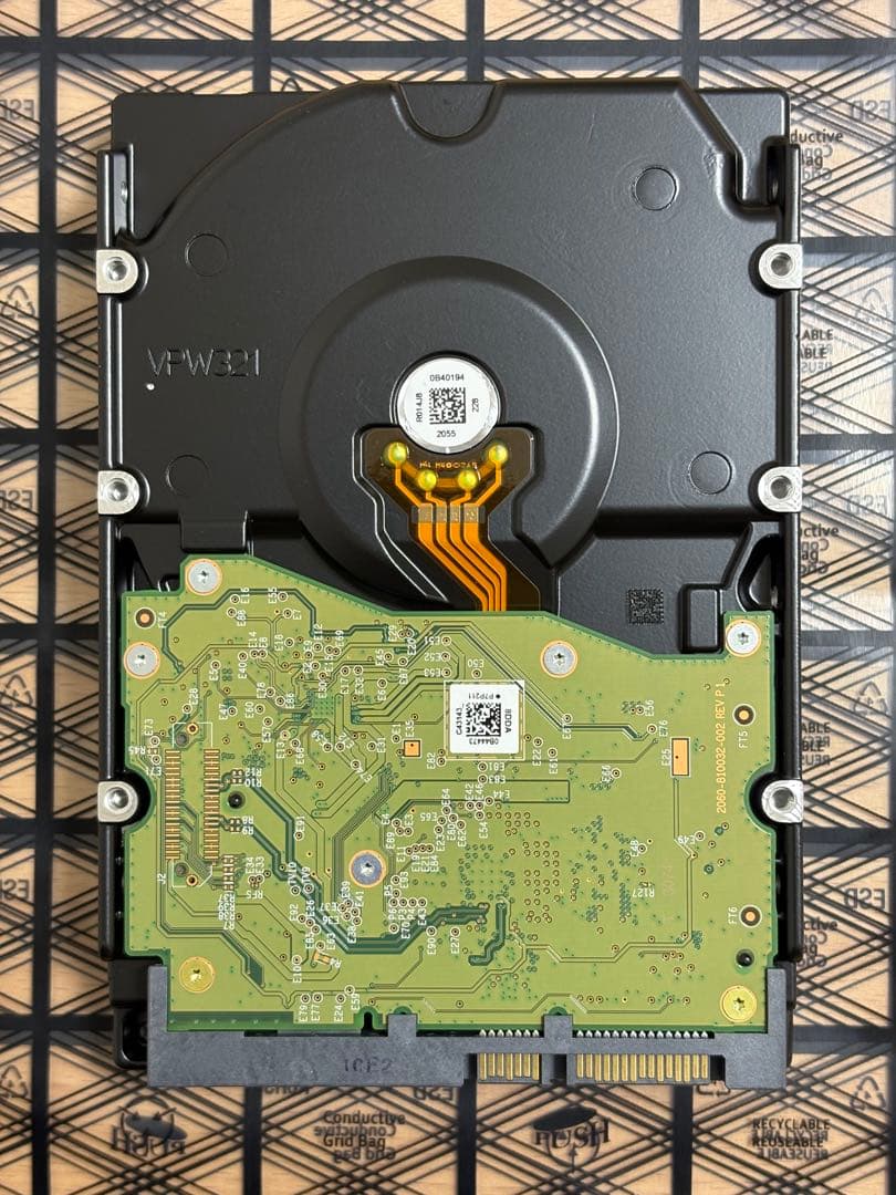 WD80EAZZ 8.0TB 【使用時間206時間】