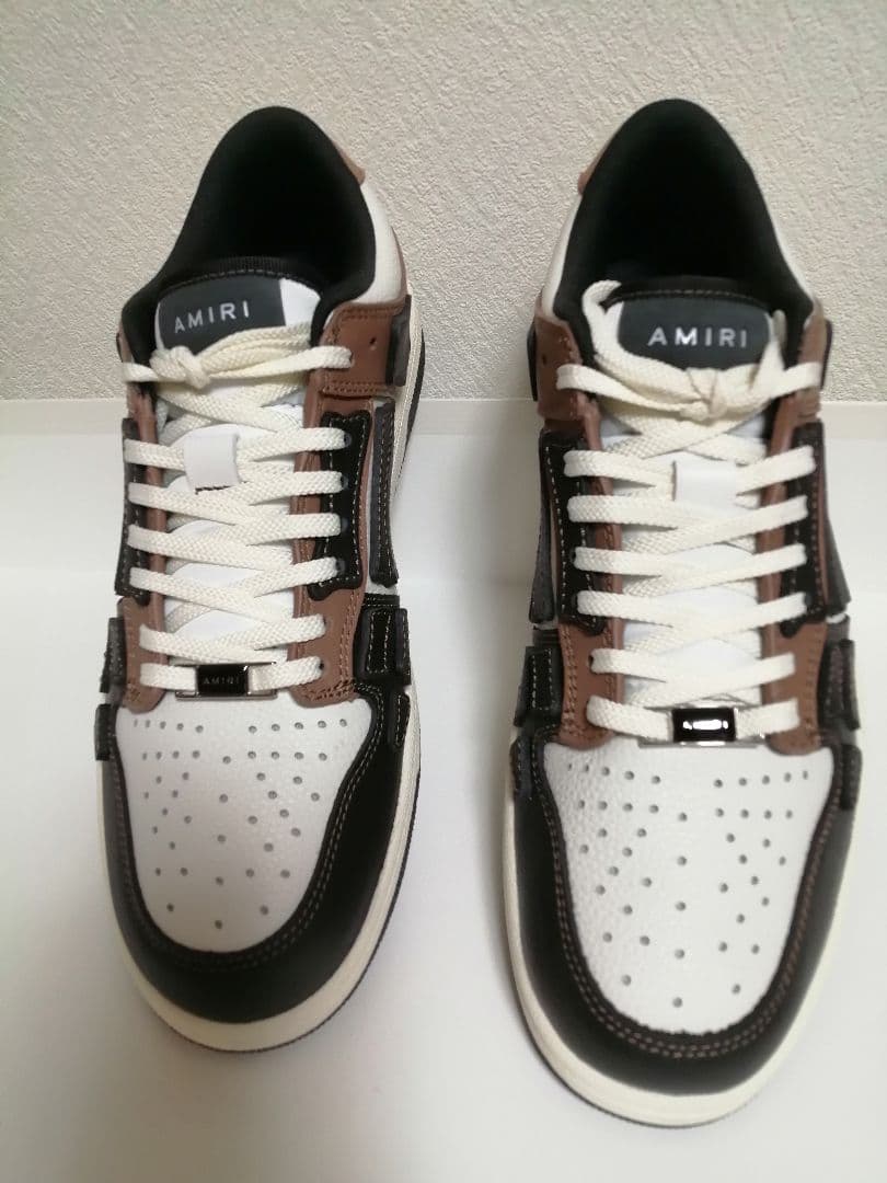 Amiriアミリ Skel Top レザースニーカー - メルカリ