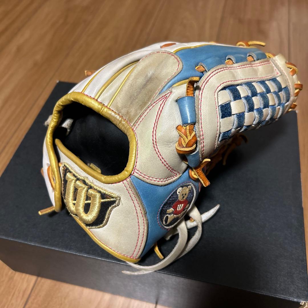 Wilson 軟式オーダーグローブ 新古品】軟式グローブ Wilson（ウィルソン） WTARWRD8G(83：オレンジ