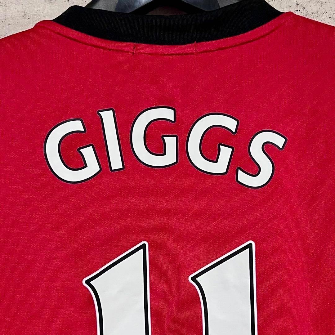 極美品！】09/10 マンチェスター・U ♯11 ギグス【Mサイズ】ホーム