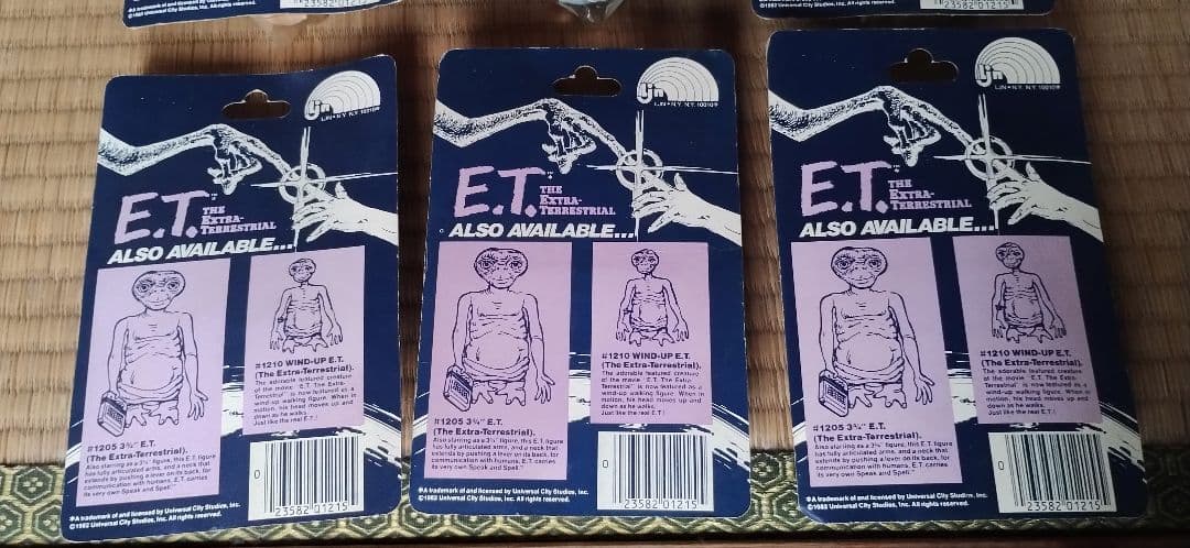 E.T. オリジナルコレクション フィギュア6体セット