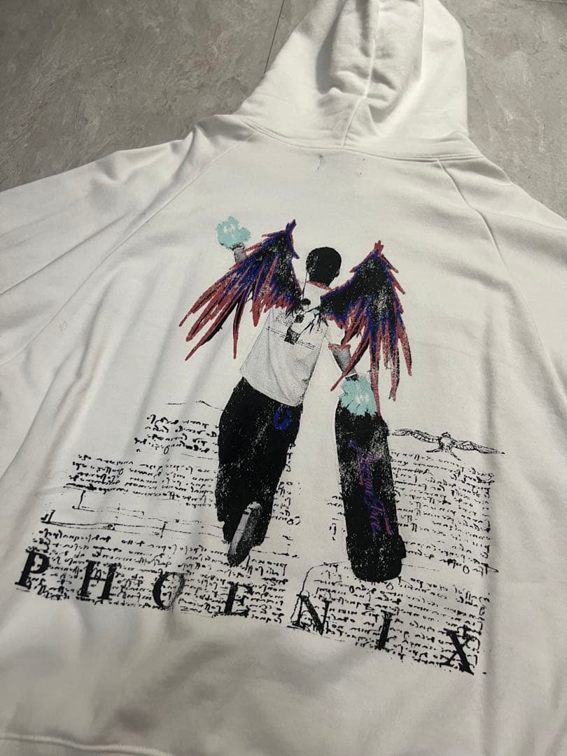 UVERworld BECOME TREE PHOENIX フード付きパーカー