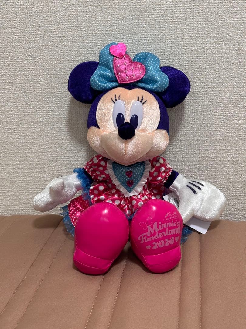 パルパルーザ　ミニーのファンダーランド　ぬいぐるみ　2026