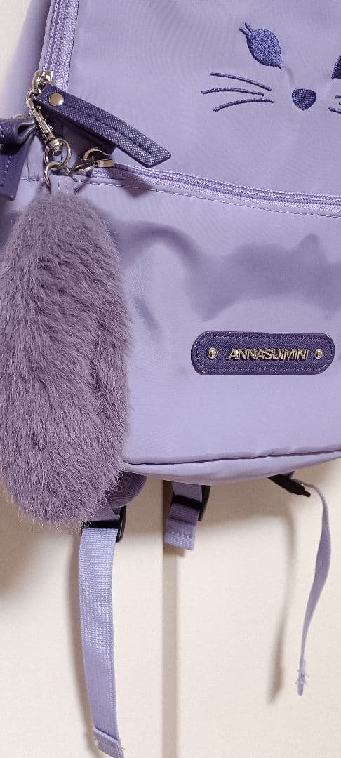 アナスイミニ♡ファーしっぽ付きねこリュック - メルカリ