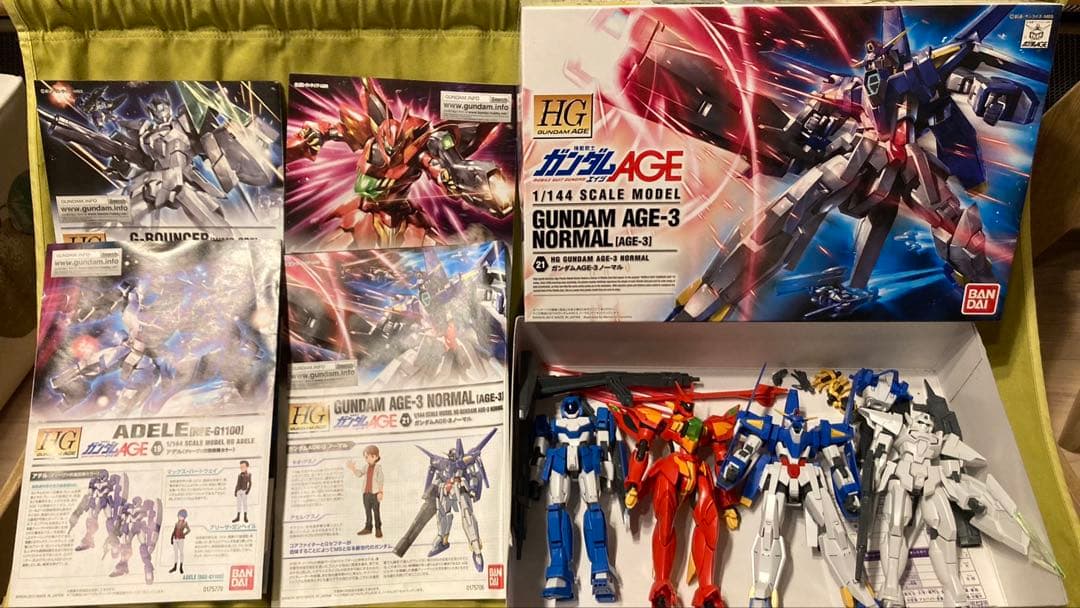 再再再値下げガンプラまとめ売り約30体ガンダム AGE 00ダブルオー フルドド