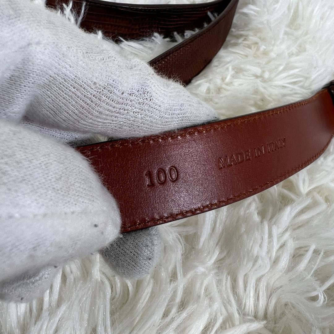 ブルネロクチネリ カーフベルト 銀800バックル シルバー Silver - メルカリ