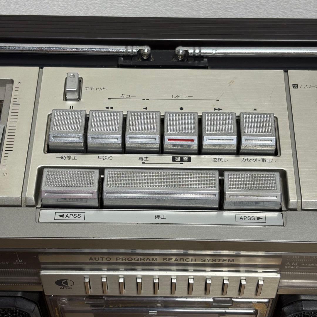 SHARP シャープ ラジカセ GF-508SB 通電確認済み - メルカリ