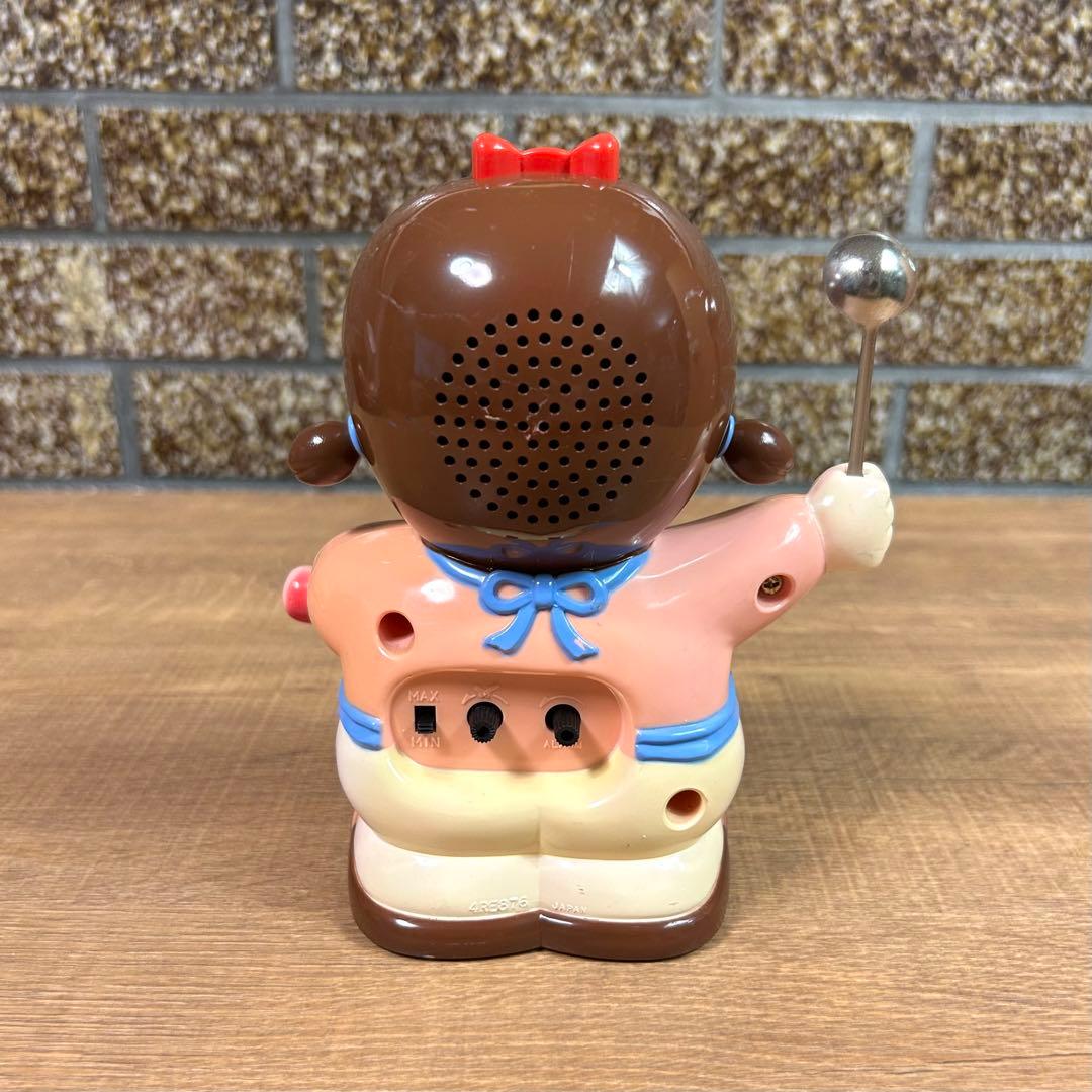 昭和レトロ おタマちゃん 女の子 おしゃべり 目覚まし時計 シチズン