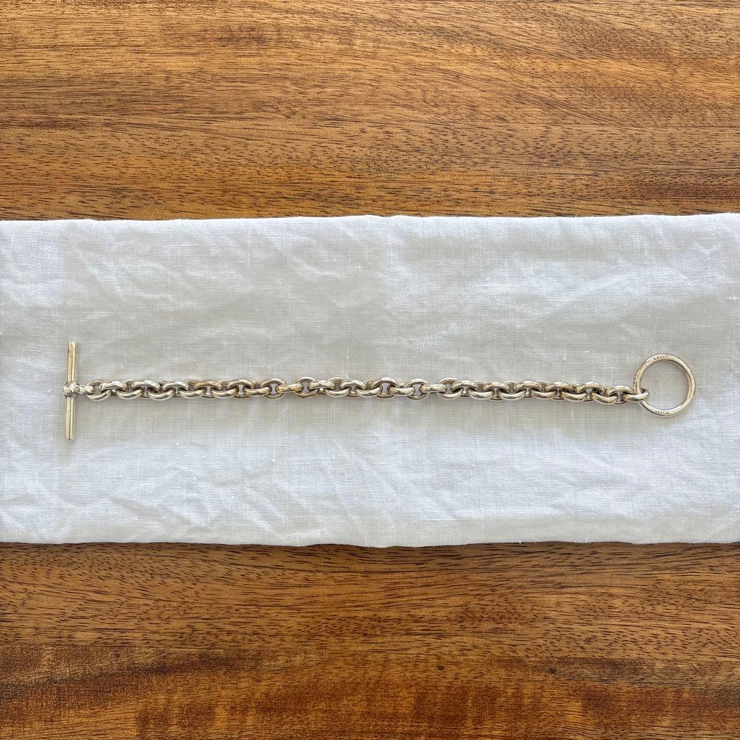 LAVER TASCO ブレスレット 約20cm 中古・古着通販】LAVER (ラバー) TAXCO チェーンブレスレット