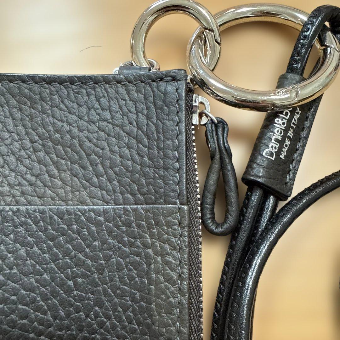 新品 ダニエル&ボブ Daniel&Bob レザーネックウォレット財布 カード鍵