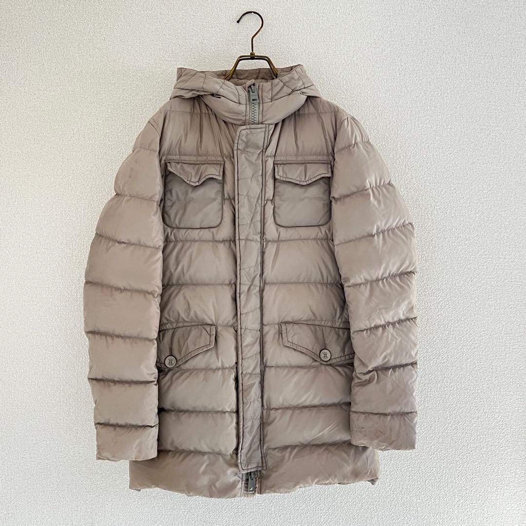 ヘルノ 定番 ダウンコート グレージュ44 - メルカリ