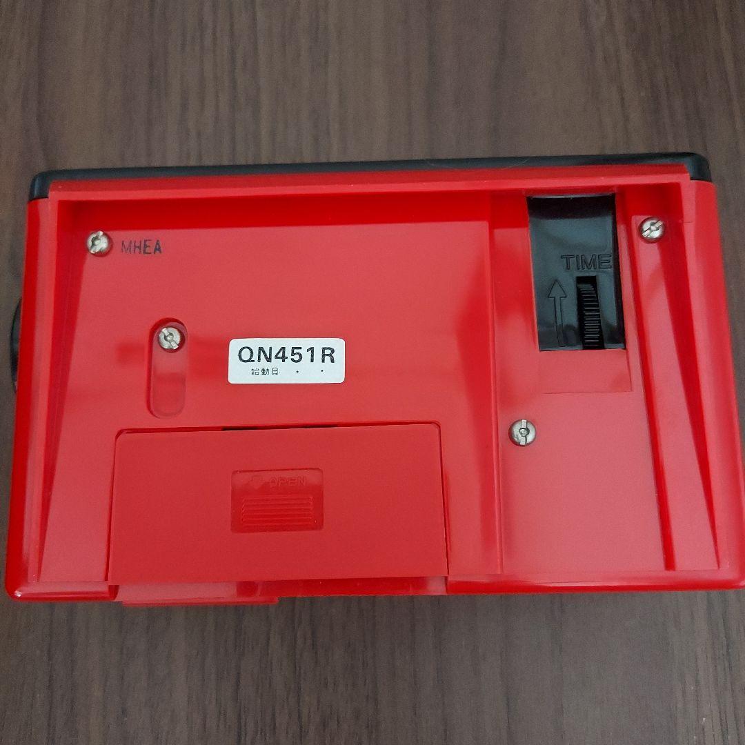 SEIKO パタパタ時計デジタル置時計 レッド昭和レトロ - メルカリ