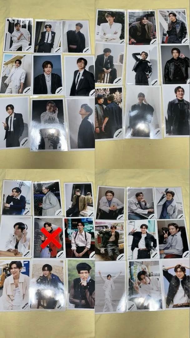 目黒蓮 Man 公式写真 まとめ売り