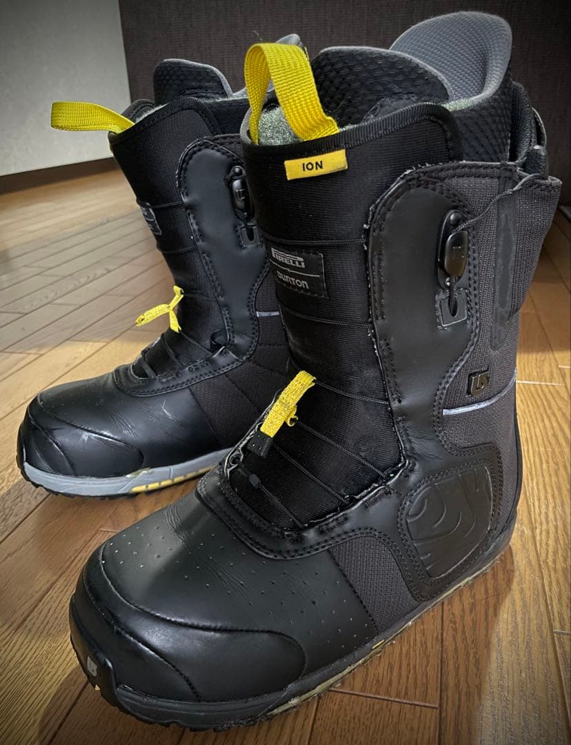 Burton ION スノーボードブーツ ブラック/アジアンフィット26.5 Yahoo!オークション -「burton ion 26.5」(ソフトブーツ) (ブーツ)の