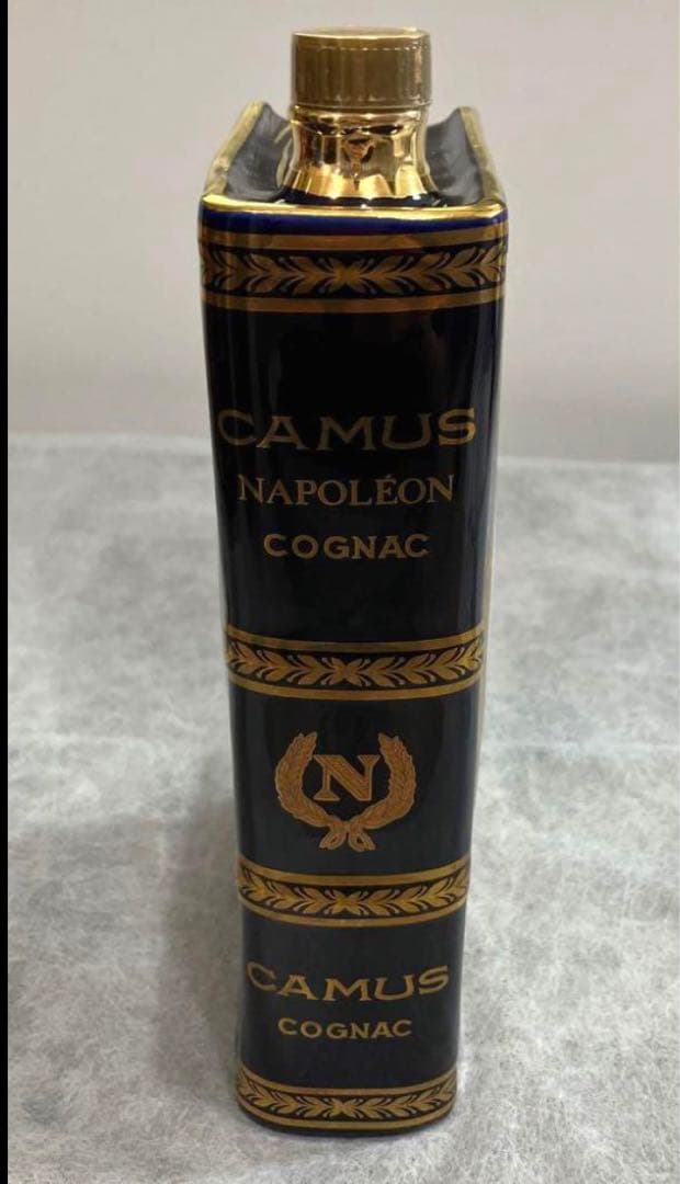 未開栓】カミュ ナポレオン ブック 陶器ボトル 青 - メルカリ