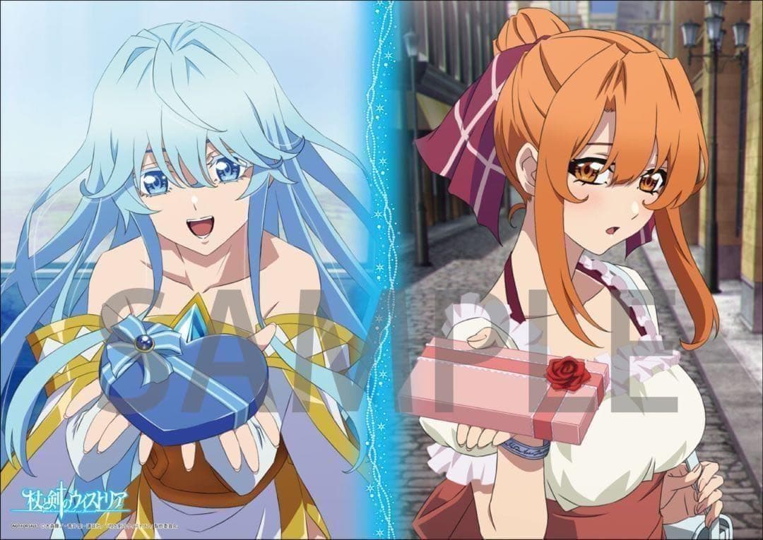 杖と剣のウィストリア Blu-ray 特典 アクリルスタンド ポスター ダンまち