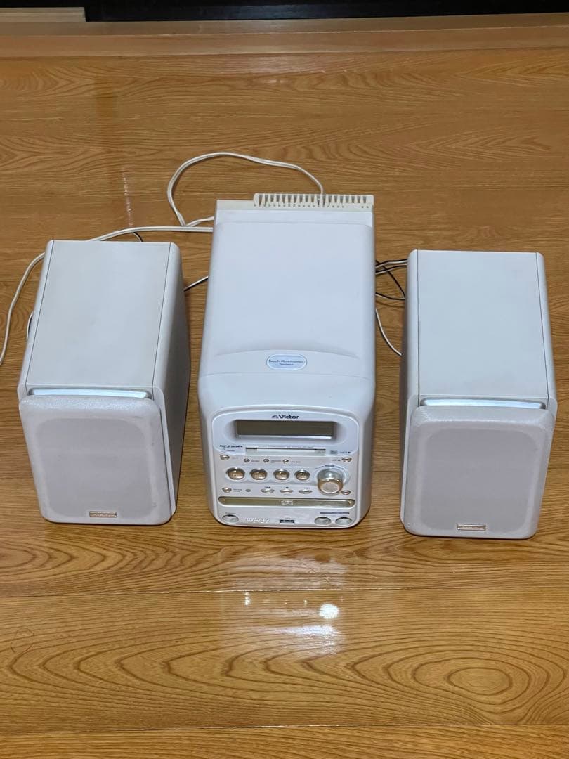 Victor CD&MD&FM/AMミニコンポ - メルカリ
