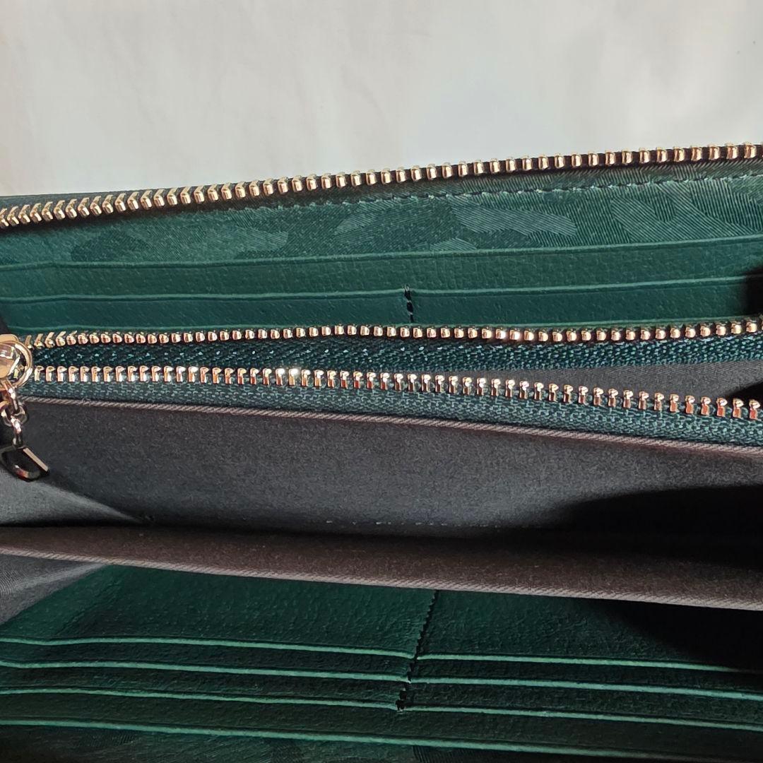 PORTER Wonder ワンダー グリーン L字ファスナー スリム長財布 - 小物