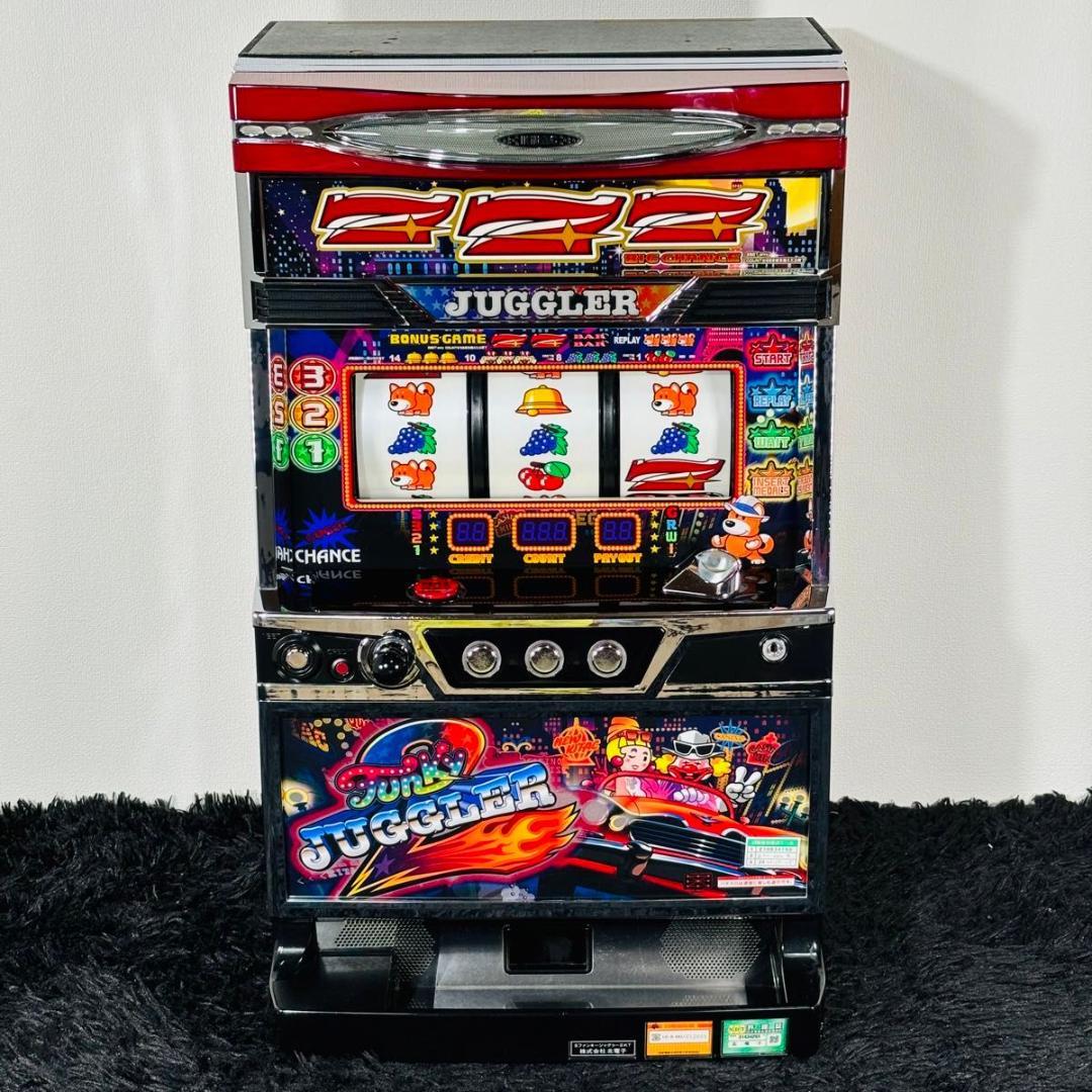 北電子 ファンキージャグラー2 6号機 スロット 実機 不要機 大人気機種