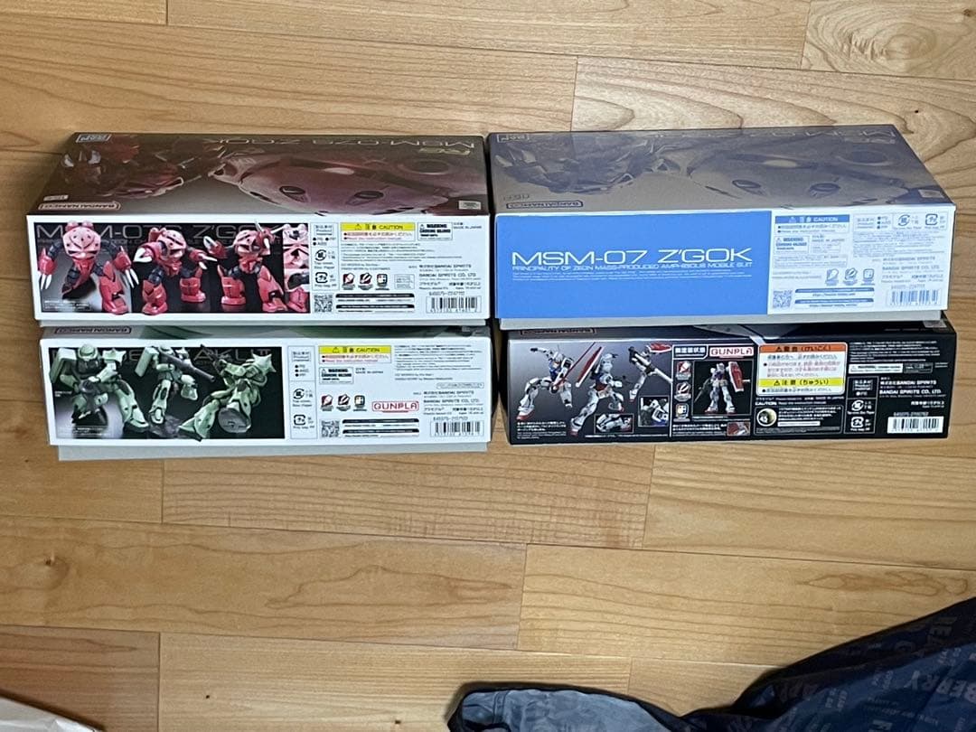 RGガンダムVer2.0、量産型 ズゴック、シャア専用ズゴック、量産型ザク