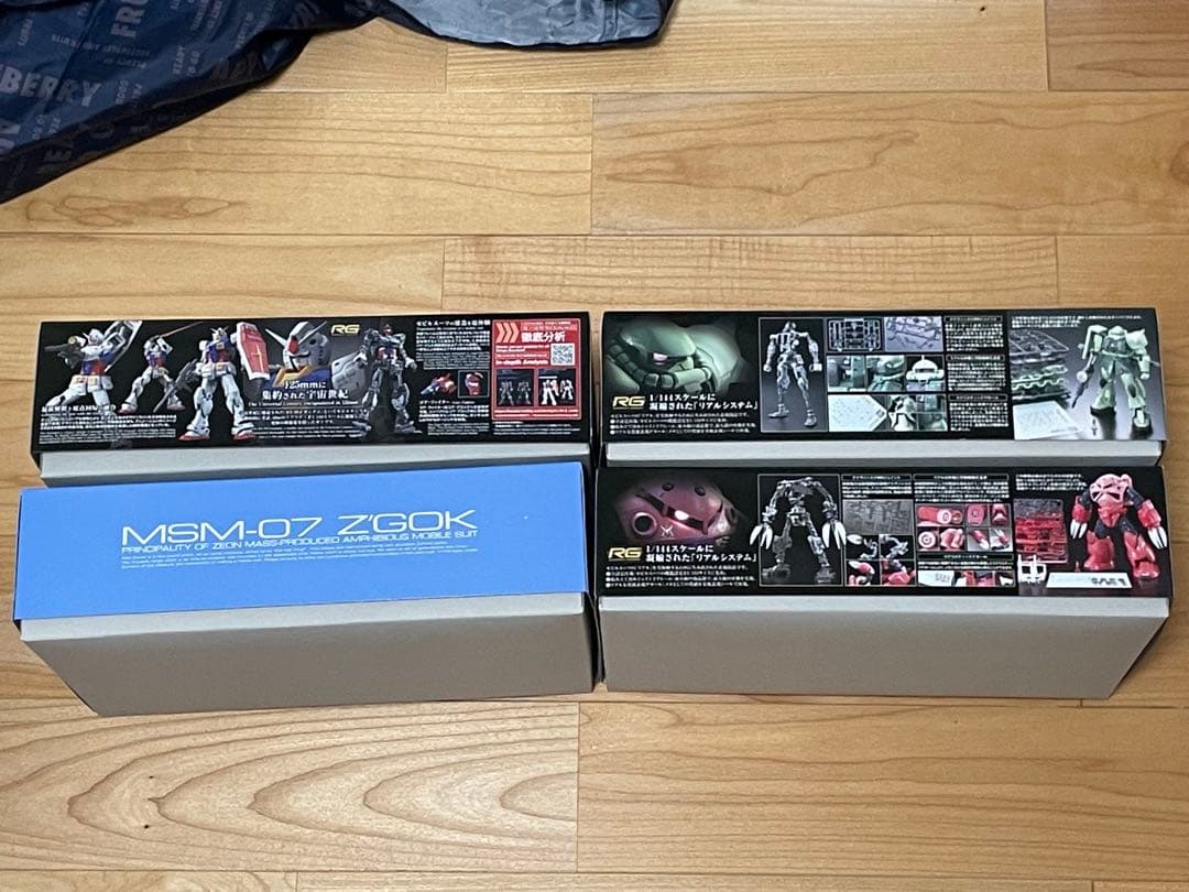 RGガンダムVer2.0、量産型 ズゴック、シャア専用ズゴック、量産型ザク