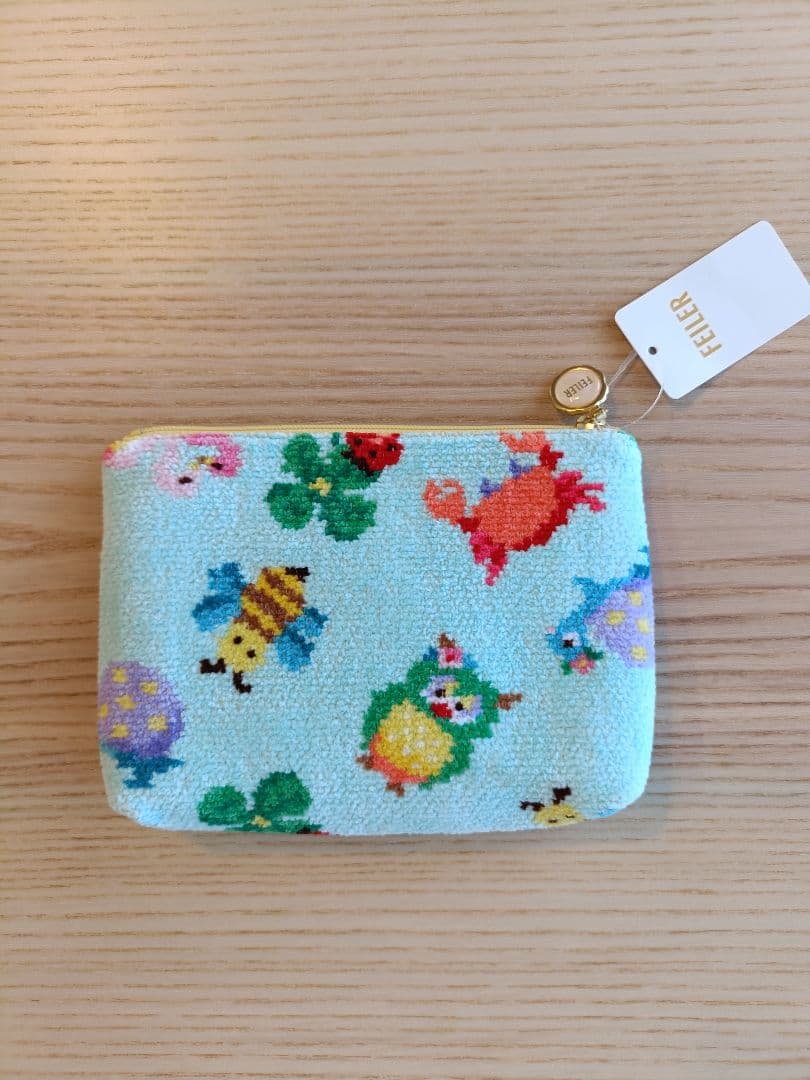 新品未使用】FEILER×神崎恵さん ポーチ ペールグリーン - メルカリ