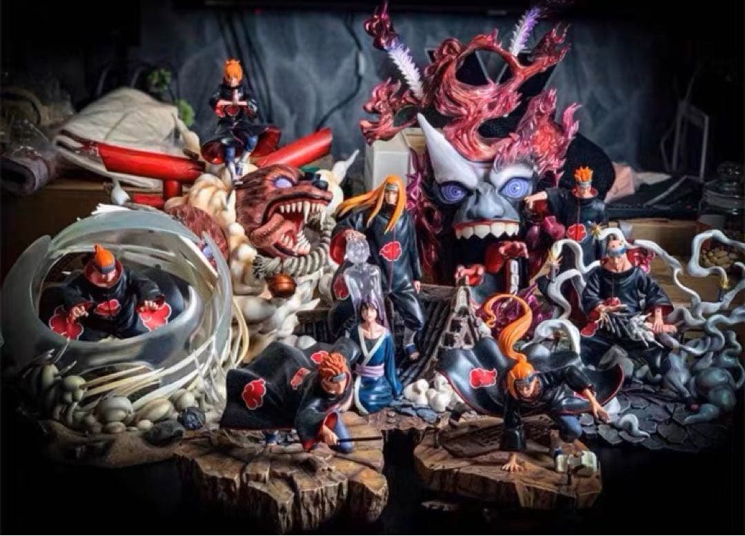 NARUTO ナルト ながと 暁 人間の道 ガレージキット ガレキ スタチュー