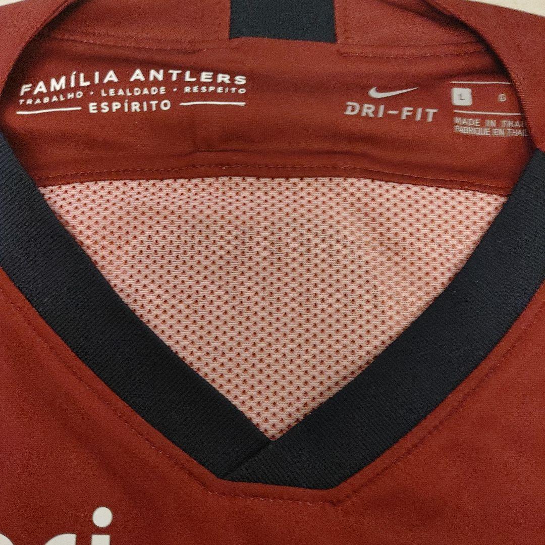 鹿島アントラーズ オーセンティックユニフォーム Lサイズ 背番号なし