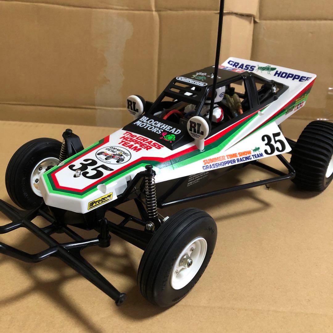 タミヤ RC グラスホッパー フルセット完成品 新品、未走行、メカ類のみ