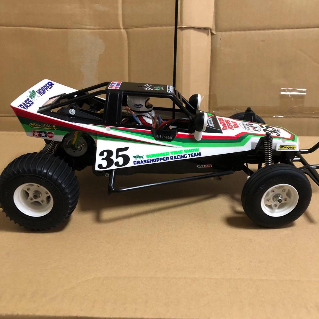 タミヤ RC グラスホッパー フルセット完成品 新品、未走行、メカ類のみ