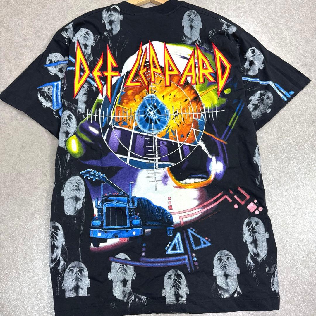 希少 90s ヴィンテージ DEF LEPPARD バンドTシャツ USA製