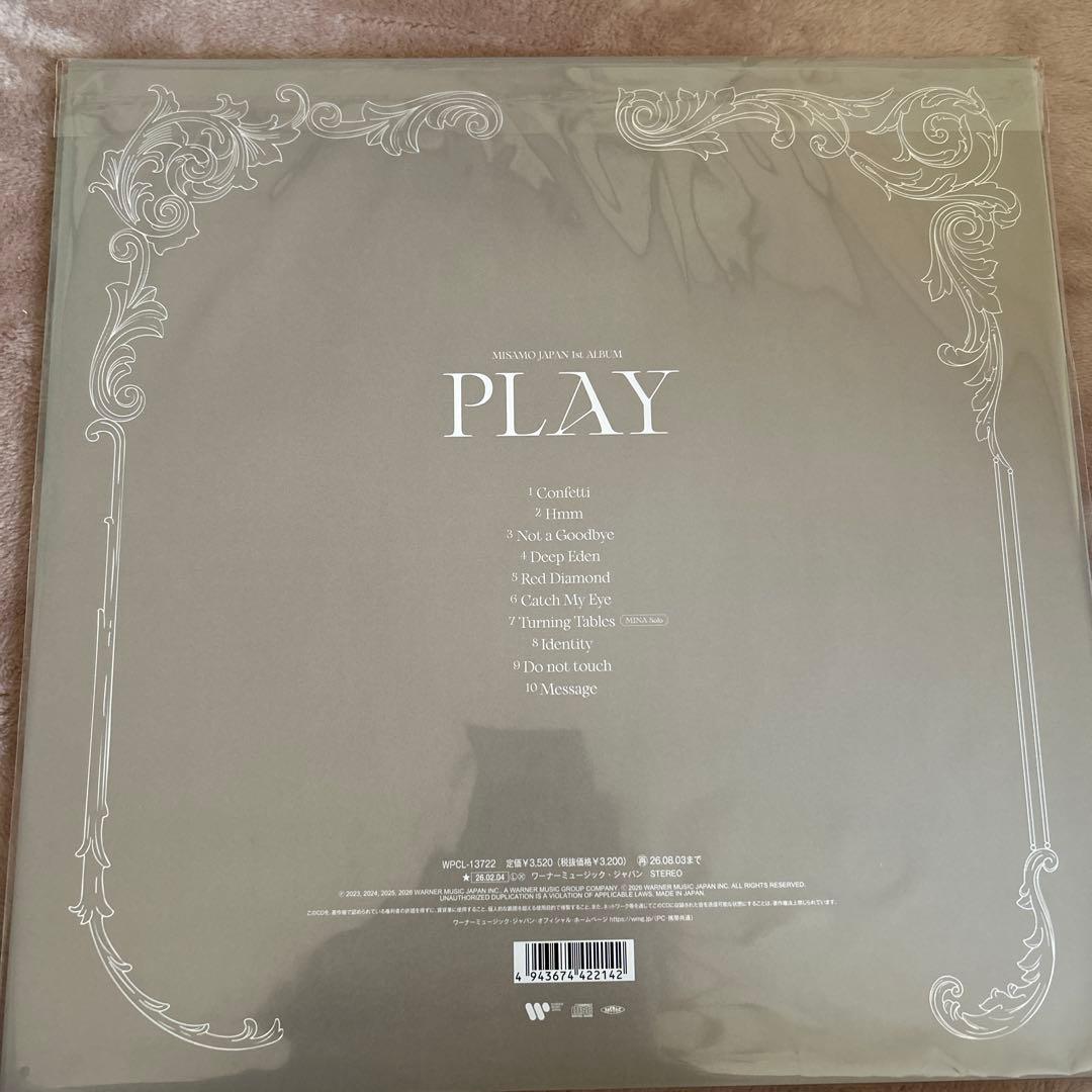MISAMO ミサモ PLAY アルバム CD ミナ盤 シリアルなし - メルカリ