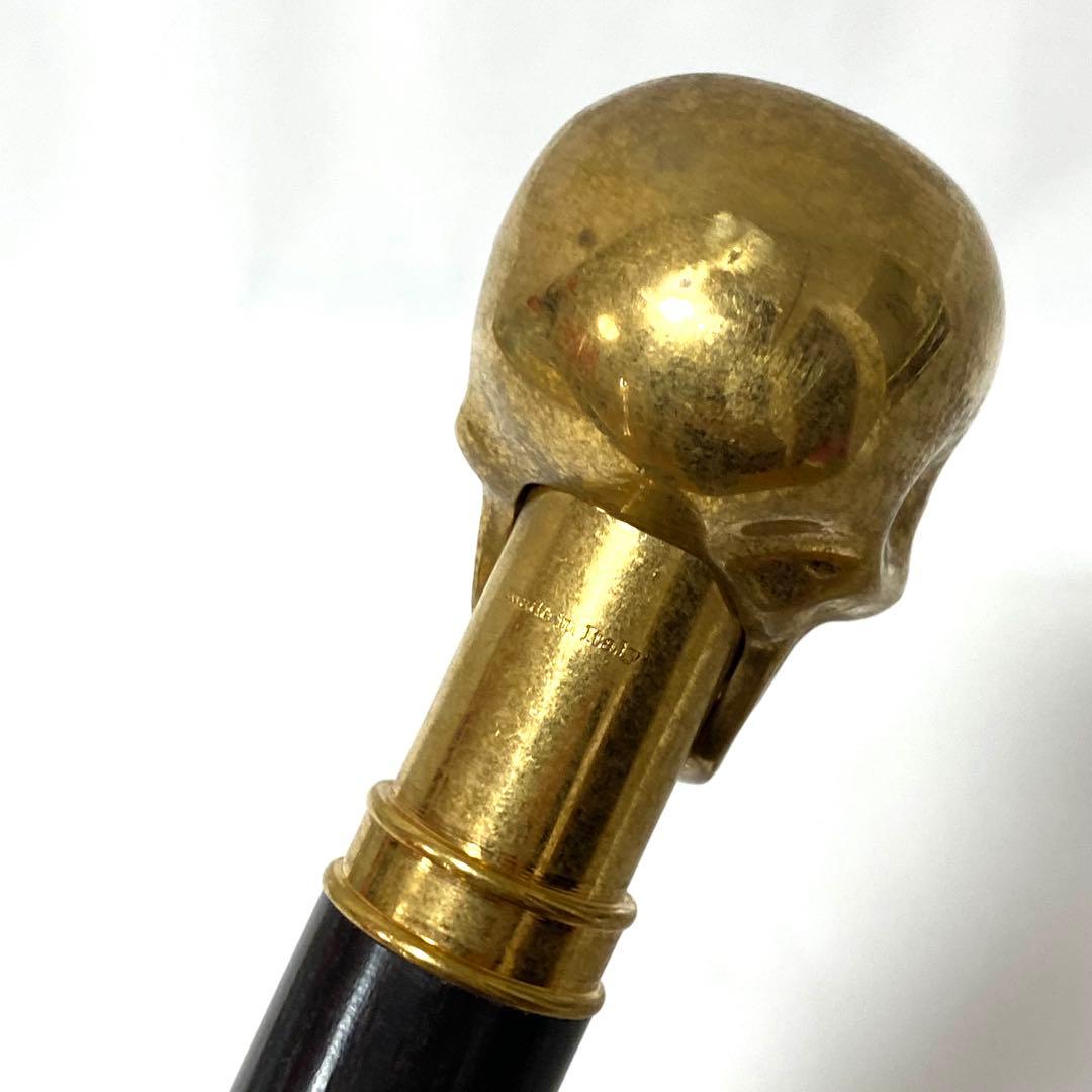 アレキサンダーマックイーン スカル アンブレラ 傘 付属袋 箱 あり