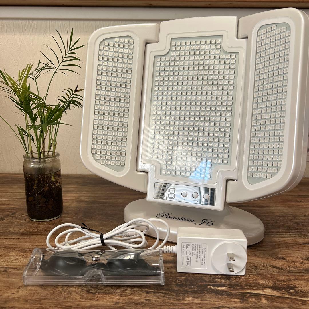 美品　定価91300円　プレミアムJ6 アグレックス 光エステ LED美顔器 新品 定価91300円 プレミアムJ6 アグレックス 光エステ LED美顔器