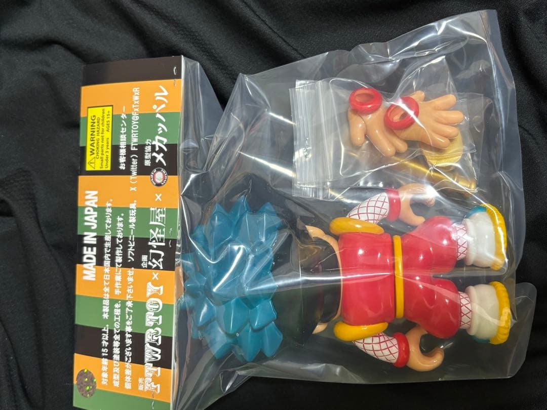 新品未開封 FTWRTOY×幻怪屋 がんばれゴエモン ソフビ コナミ