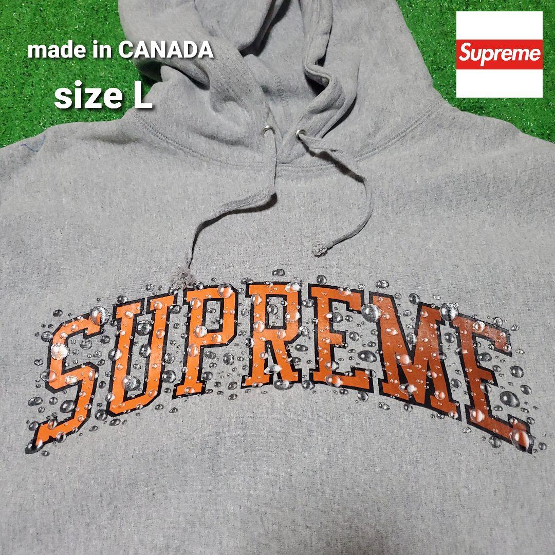 美品 supreme Water Arc Hooded Sweatshirt - メルカリ