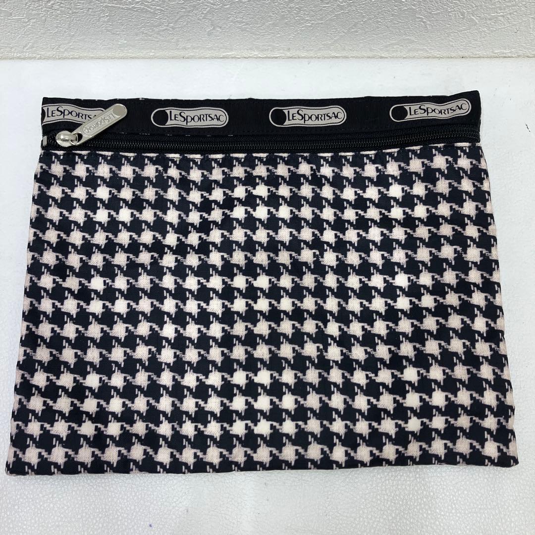 1880 良品 LeSportsac ボストンバッグ 2way 千鳥柄 - メルカリ