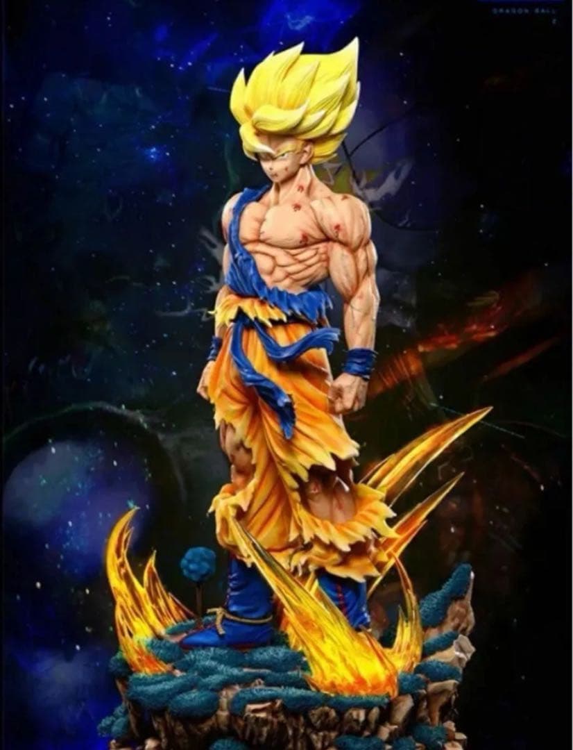 【ドラゴンボール・超特大】　孫悟空　ガレージキットフィギュア　Son Goku ドラゴンボール】新しく購入した悟空のガレージキットがあまりにも凄