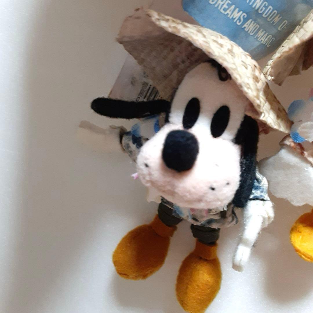 東京ディズニーランド ぬいぐるみストラップ グーフィー ヒューイ レア