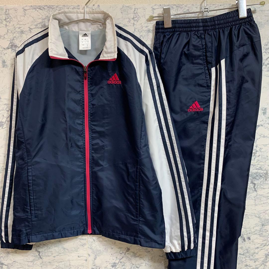 adidas ウィンドブレーカー上下 裏起毛 climastorm セットアップ