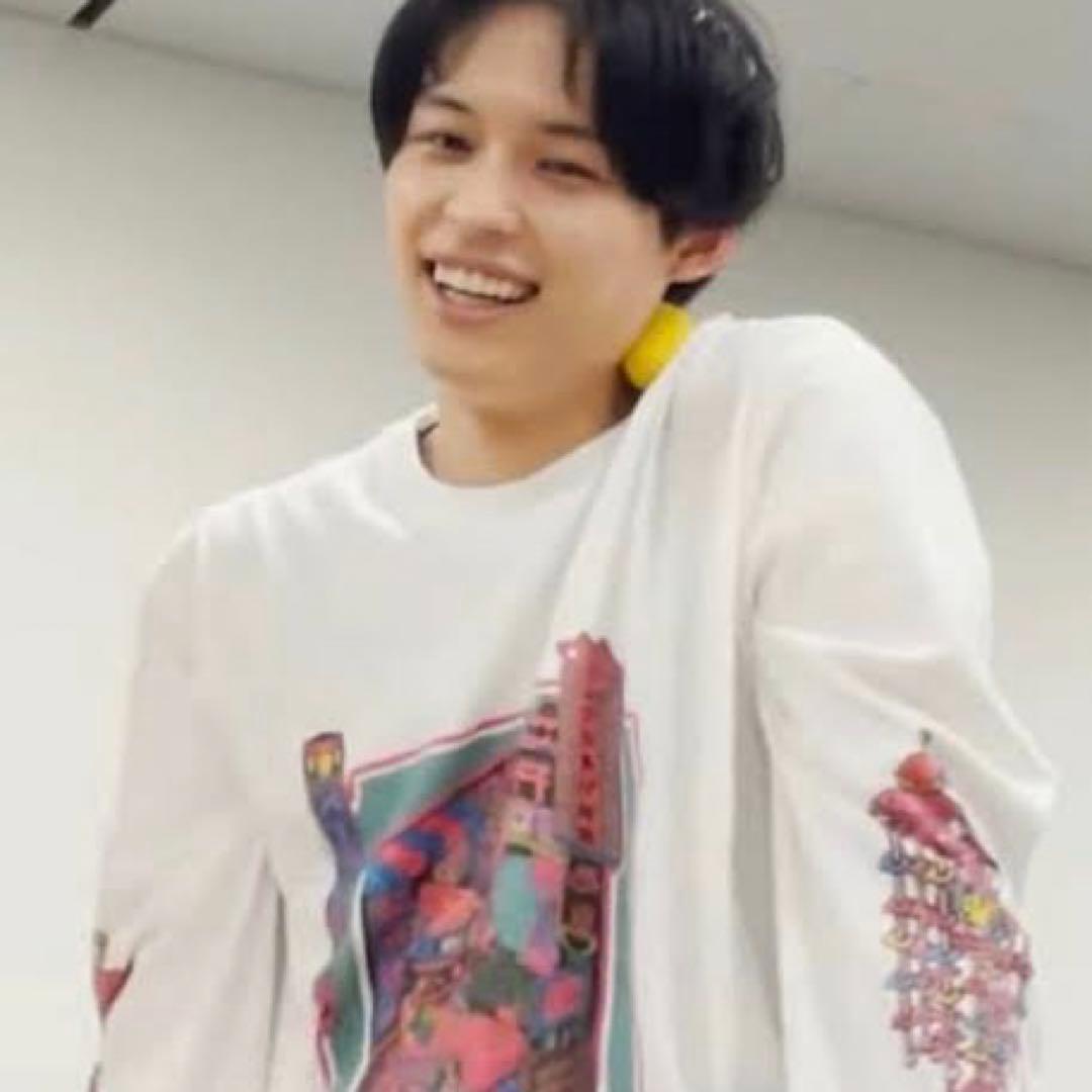 松村北斗着用 中村杏子コラボ パーラー箱庭 長袖Tシャツ - メルカリ