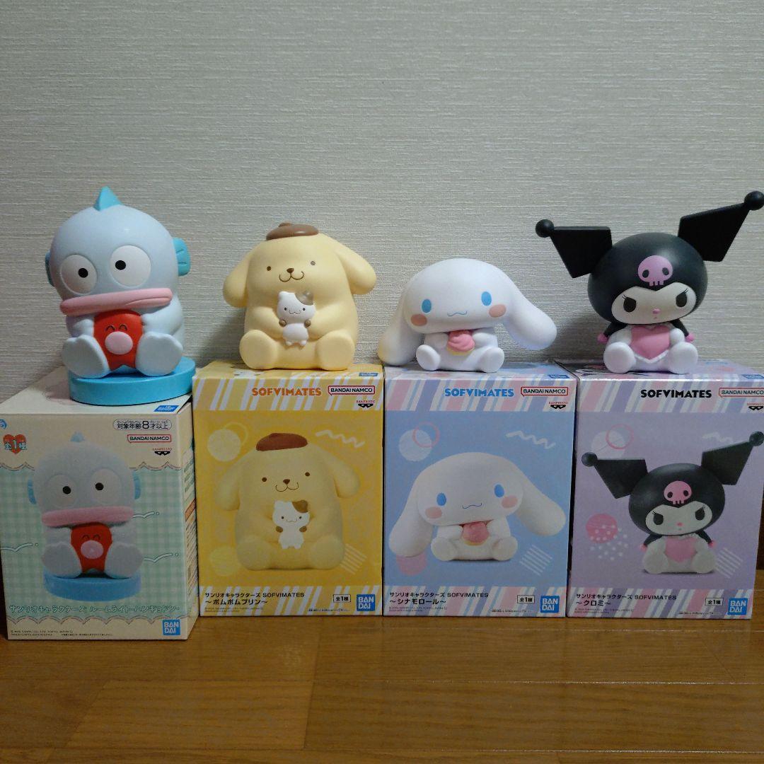 サンリオキャラクターズ sofvimates ソフビメイツ フィギュアセット