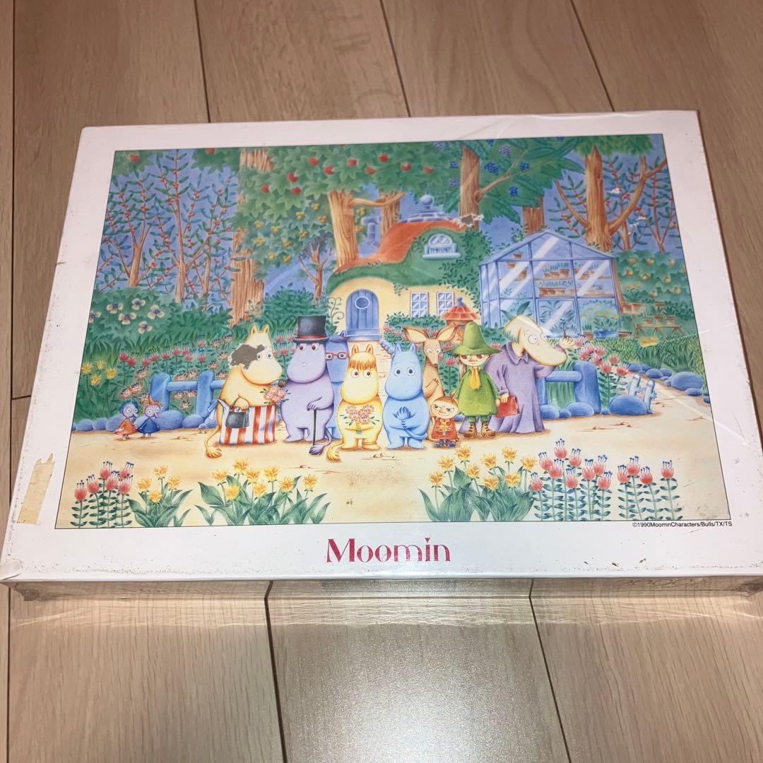【新品未使用品】ムーミン ジグソーパズル ヘムレンさんの庭