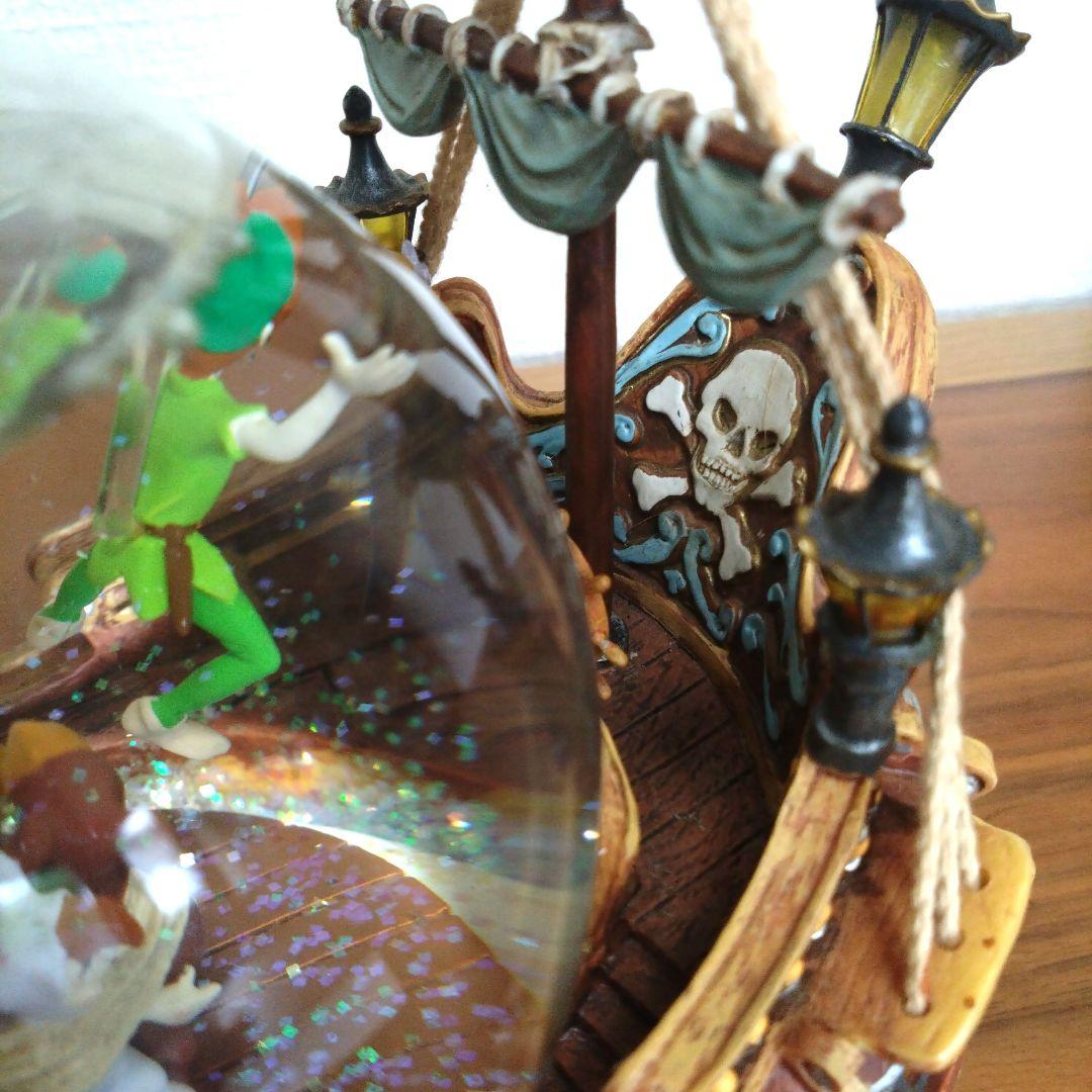 ディズニー　ピーターパン　スノードーム