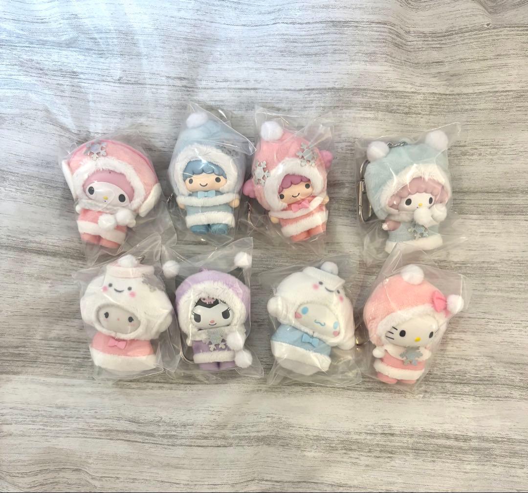 サンリオ ちびっとも シークレットキーホルダー 雪の精 コンプリート