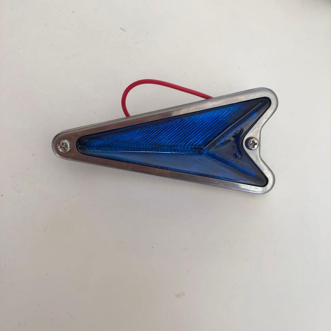 デコトラ 当時物未使用品YMD矢印マーカー青 - メルカリ