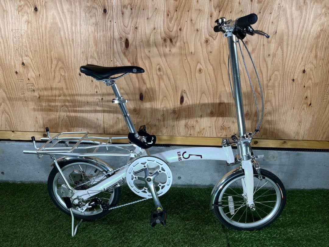 お引き取り限定 超美品！ 5Links2.5 169 9段ギア 折りたたみ自転車 お引き取り限定 超美品！ 5Links2.5 169 9段ギア 折りたたみ自転車